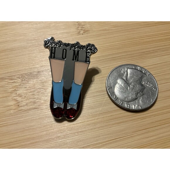 There’s No Place Like Home Pin Ruby Red Shoes - Picture 3 of 4